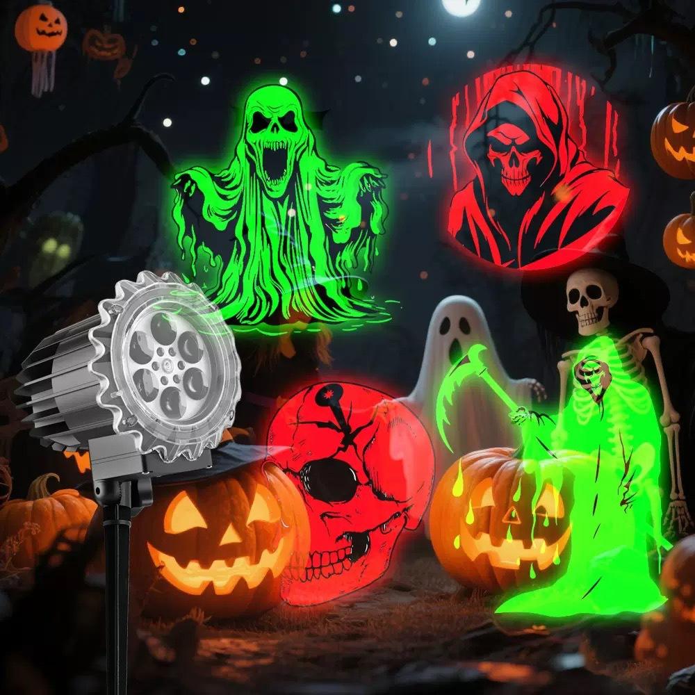 Halloween 3D Ghost Projector Light