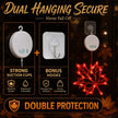 Acorn Maple Leaves Pumpkin Thanksgiving Lights, 3 Pack Rechargeable | USB Rechargeable Thanksgiving Lights, Fall Lights with Suction Cups, 8 Flashing Mode and Timer, Autumn Decorations